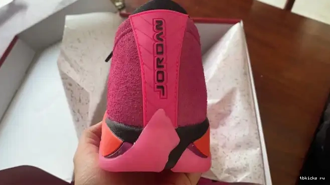 Rep TB (W) Jordan DH4121-600 14 Pink Retro Low Shocking 0528